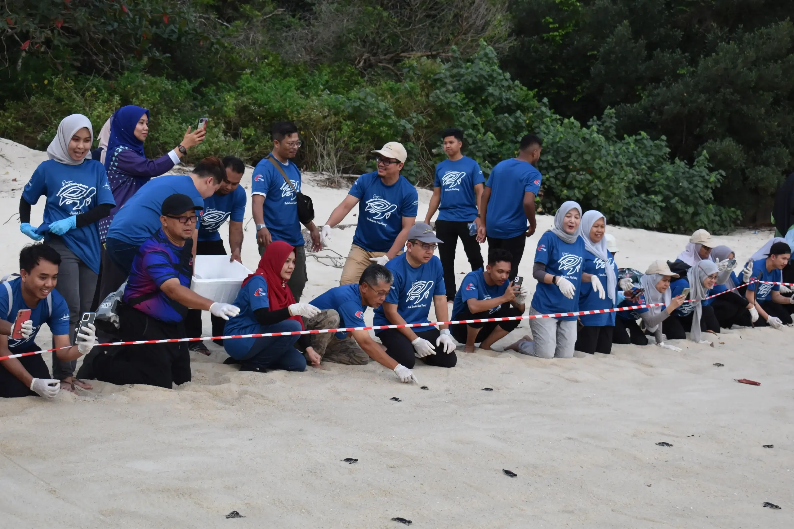 Program Pemuliharaan Habitat Penyu Di Pantai Kerachut, Pulau Pinang