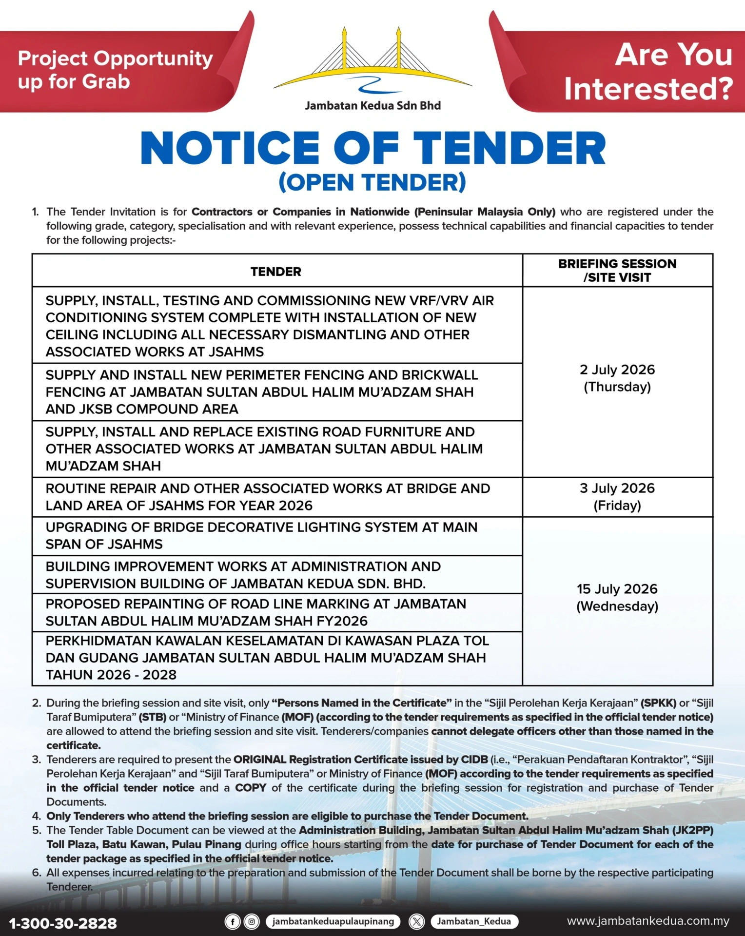 notice of tender 26 jun (1)