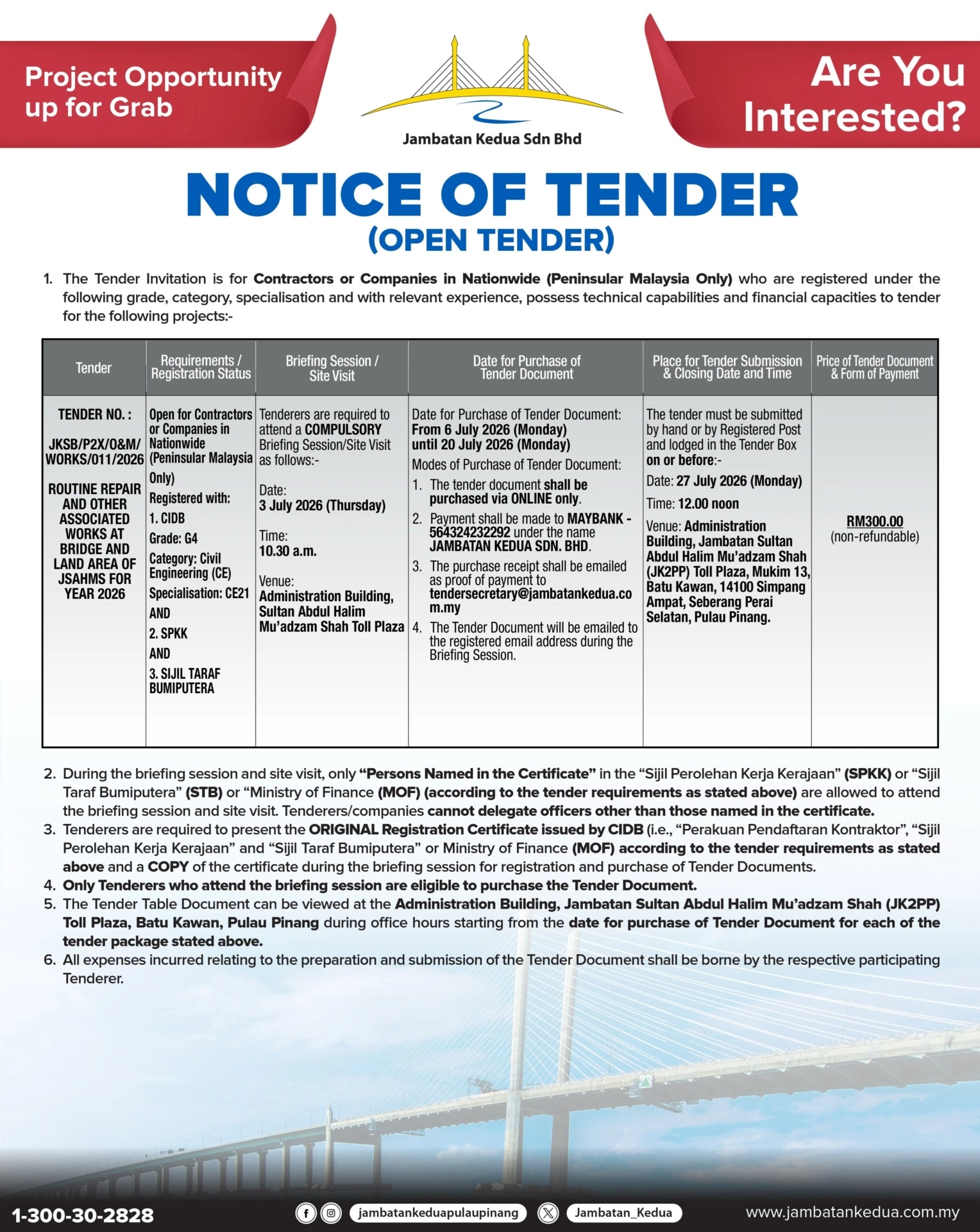 notice of tender 26 jun (5)