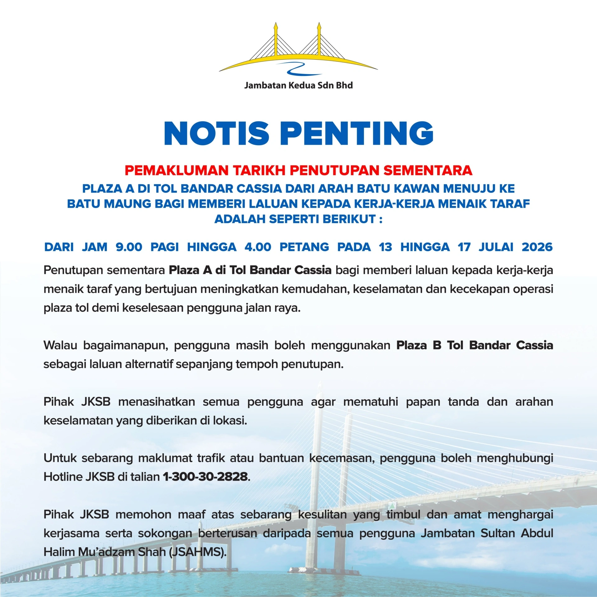notis penutupan 10july